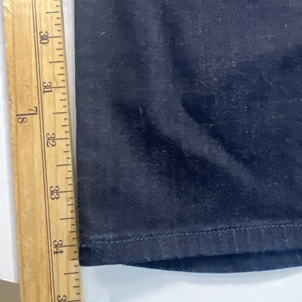 Hudson Byron Five Pocket Str Jeans Mens Size 33/34 Dark Blue Denim‎ Button Fly